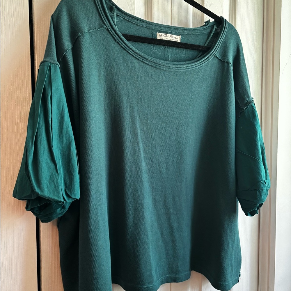 We The Free Blossom Puff Sleeve Tee